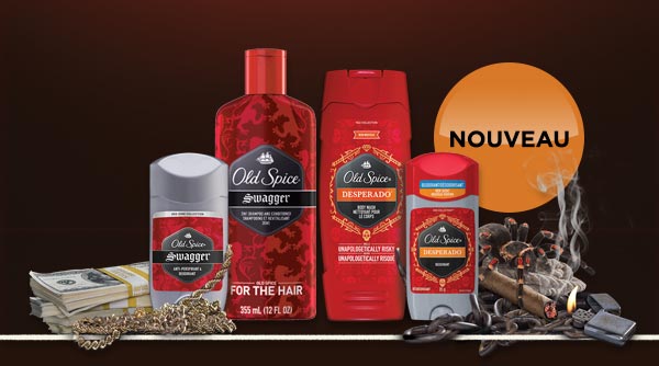 Old Spice - FAIS-LEUR SENTIR TA PR&Eacute;SENCE - Swagger and Desperado Products image
